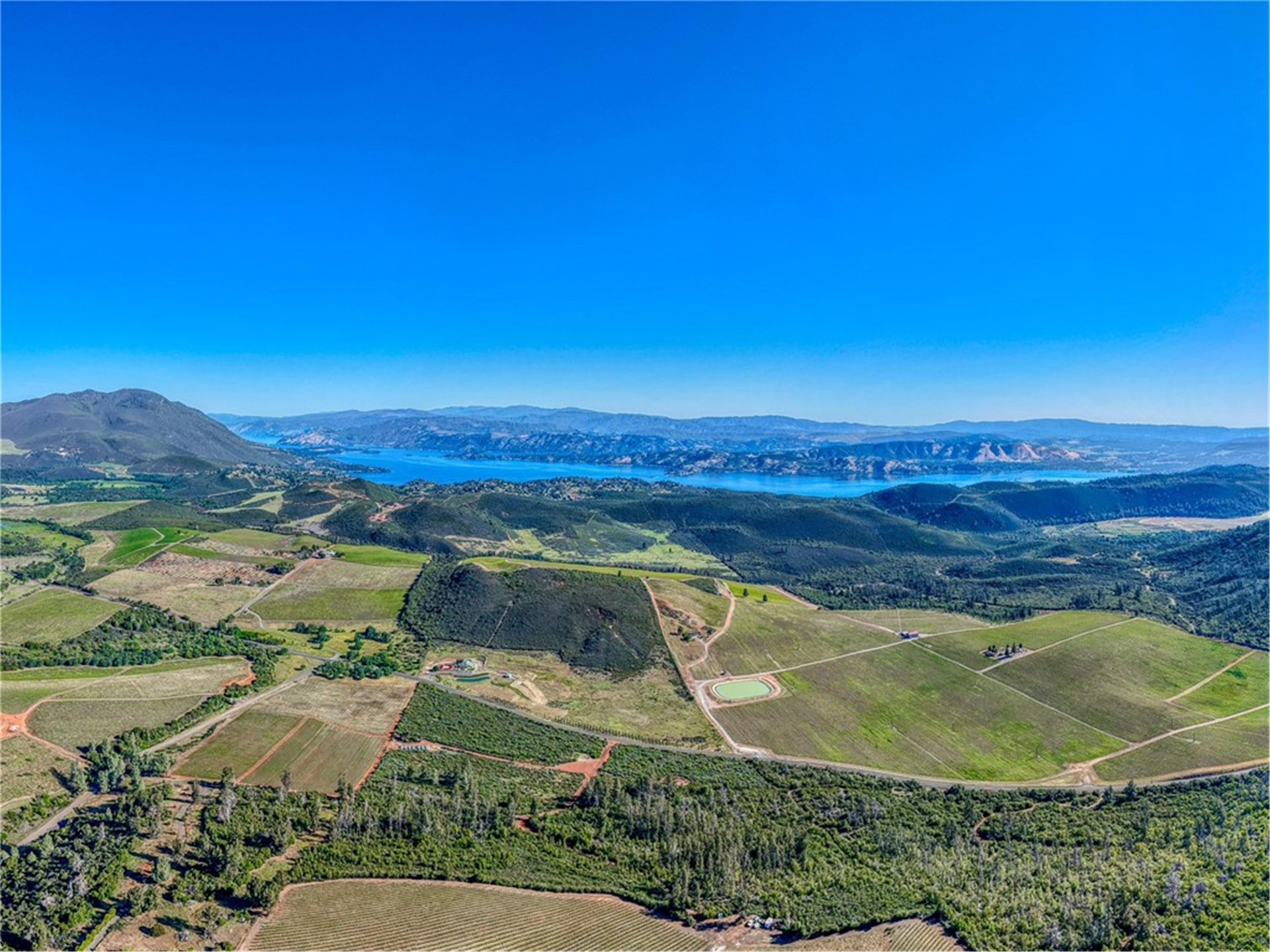 Hillside aerial